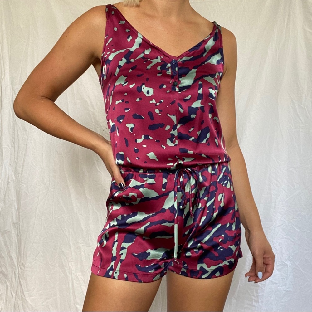 LEOPARD PRINT ROMPER